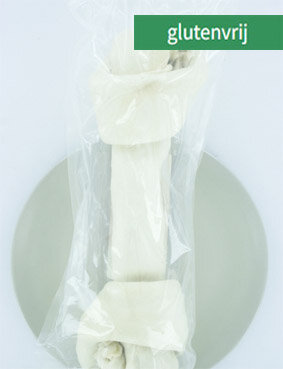 Witte Knoop 14-15 Inch (36 cm) 1 stuks